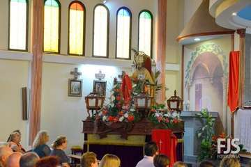 Procesión religiosa por las calles de El Ejido (Foto Francisco Javier Santana)